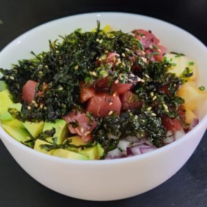 Poké de atún