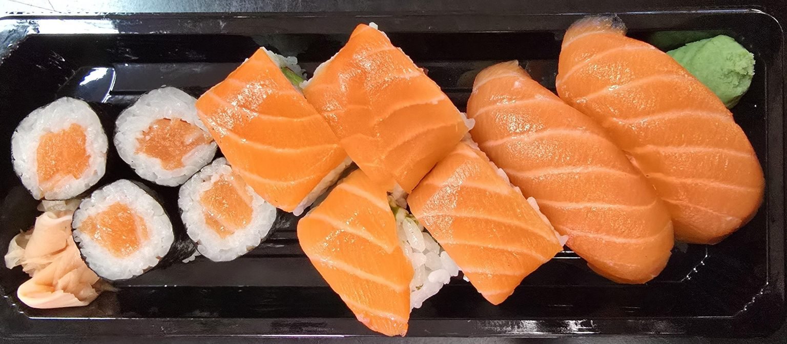 Individual Salmón 10 piezas