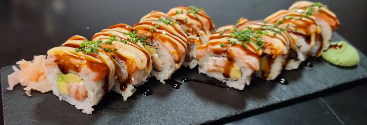 Sirocco Roll — rollo especial de Pepe Sushi House Estepona